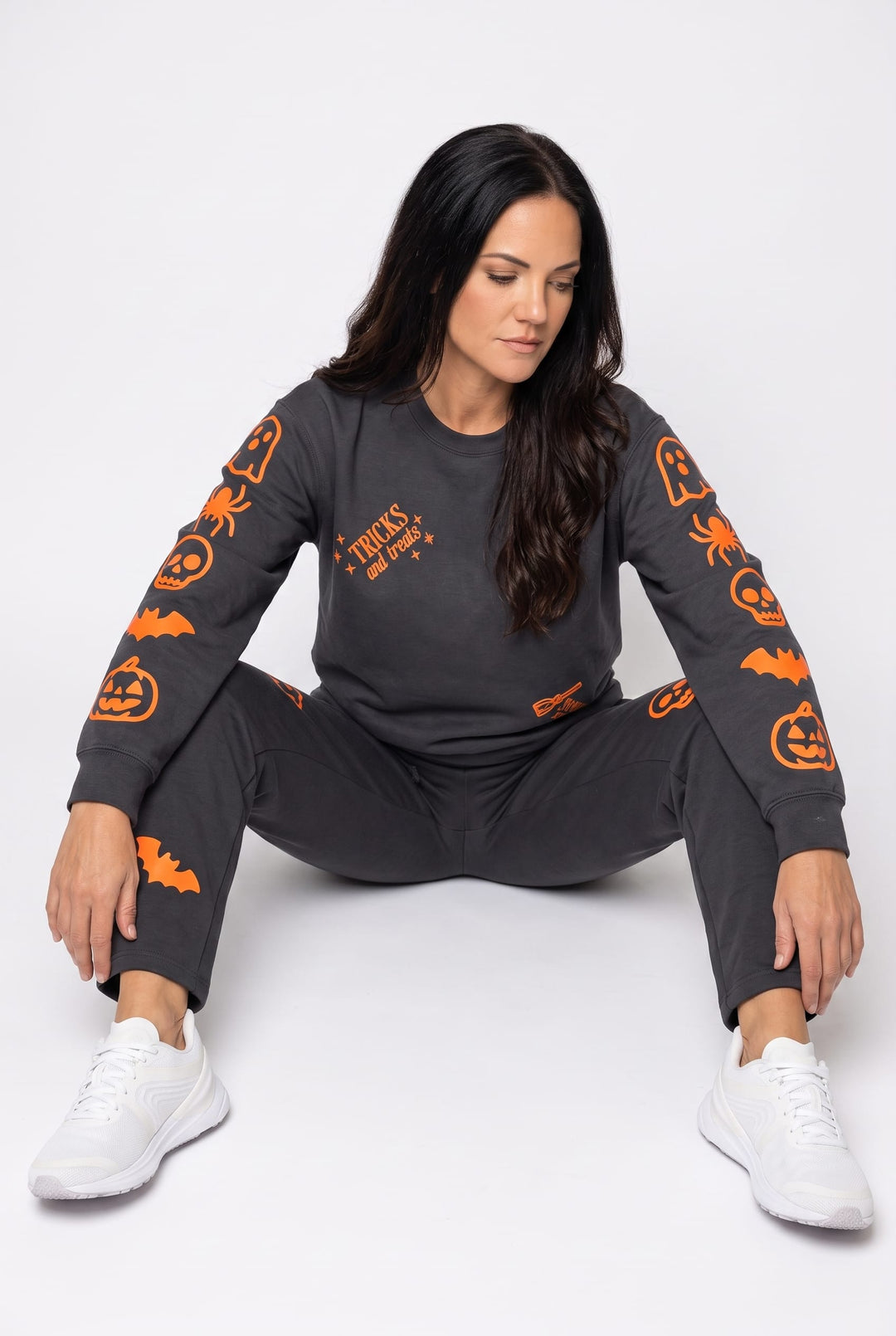 Spooky Charcoal Sweatshirt