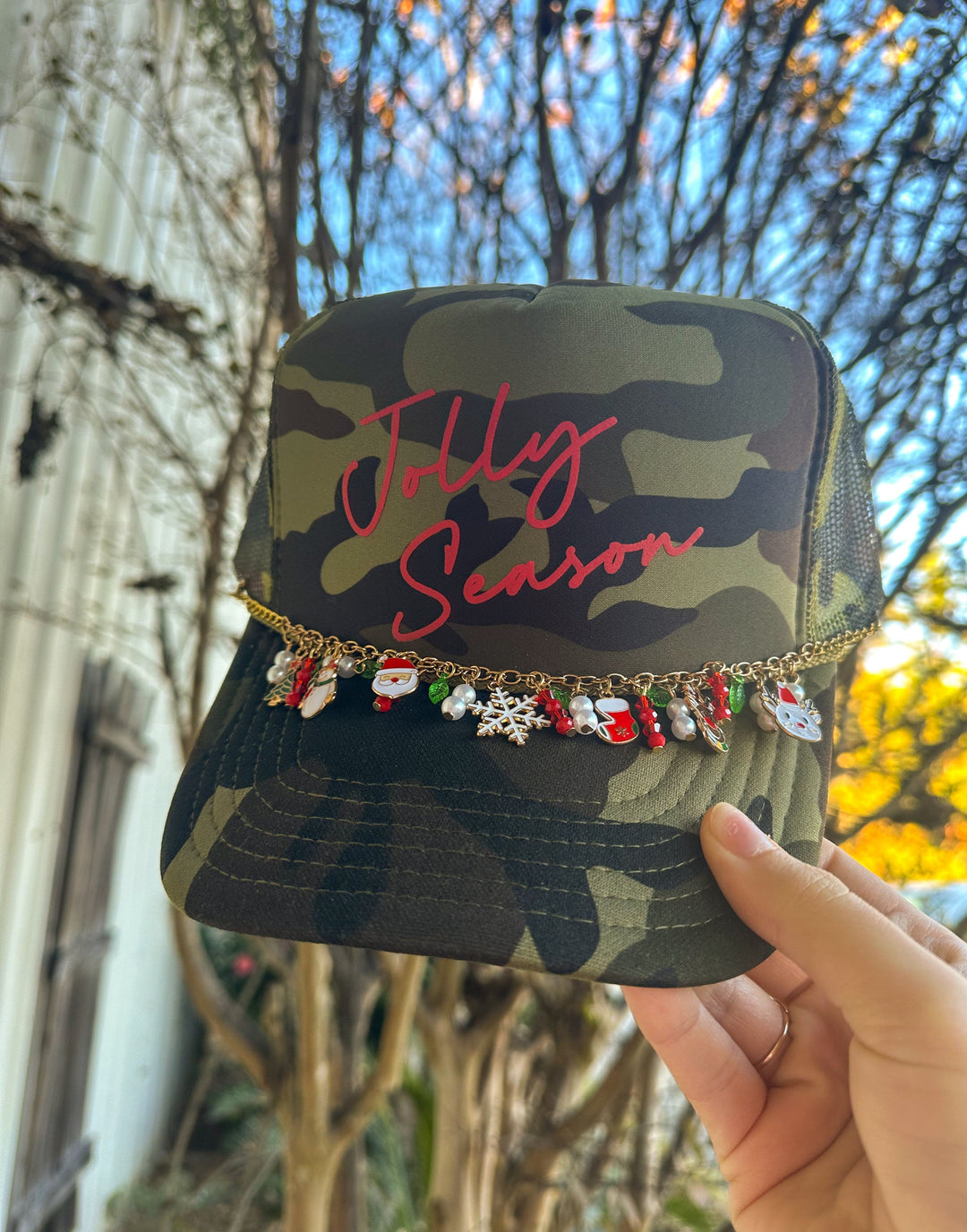 Jolly Season Full Camo Trucker
