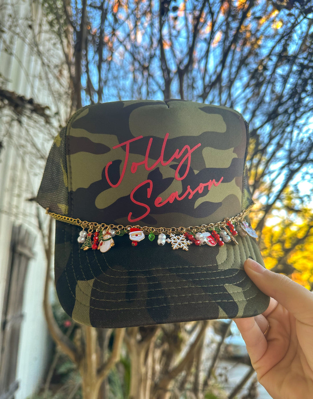 Jolly Season Full Camo Trucker