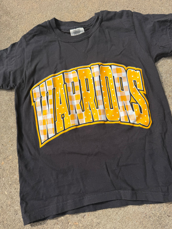 Warriors Patch print Comfort Colors Tee