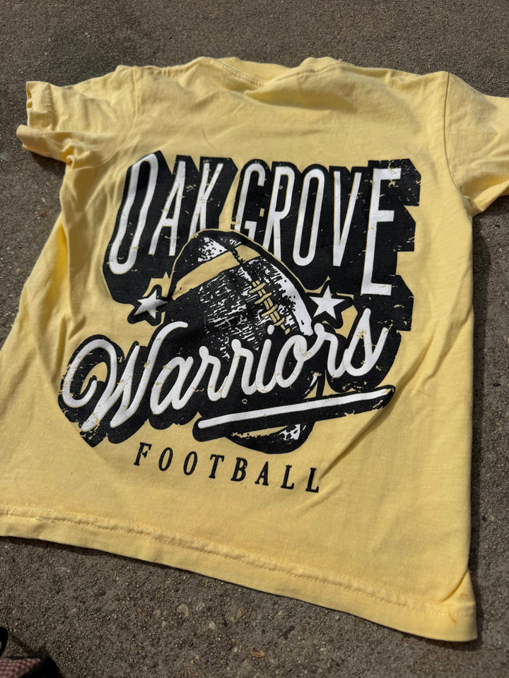Oak Grove Football Comfort Colors YOUTH tee