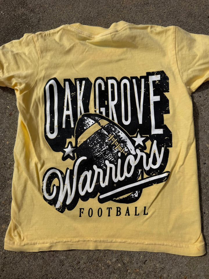 Oak Grove Football Comfort Colors YOUTH tee