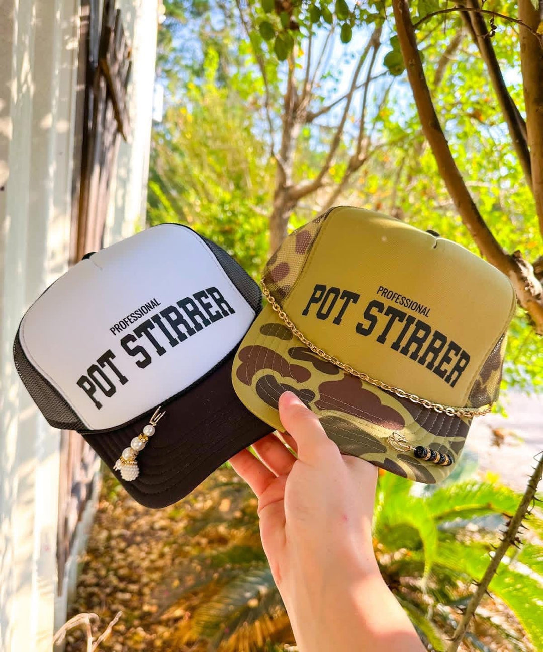 Professional Pot Stirrer Two-Tone Camo Trucker