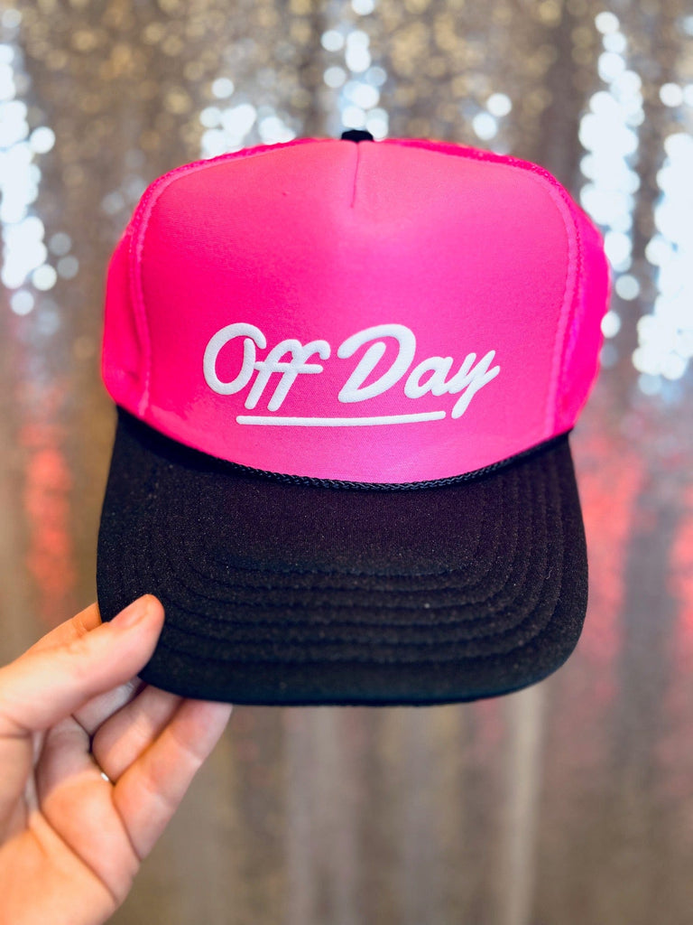 Off Day Pink/Black Trucker Hat