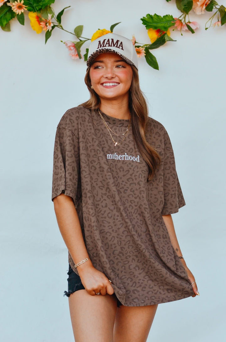 Motherhood Leopard Tee