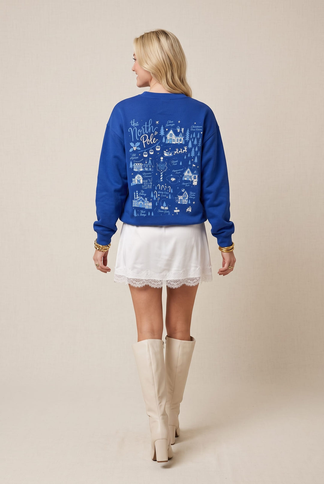 Take Me To The North Pole Royal Sweatshirt