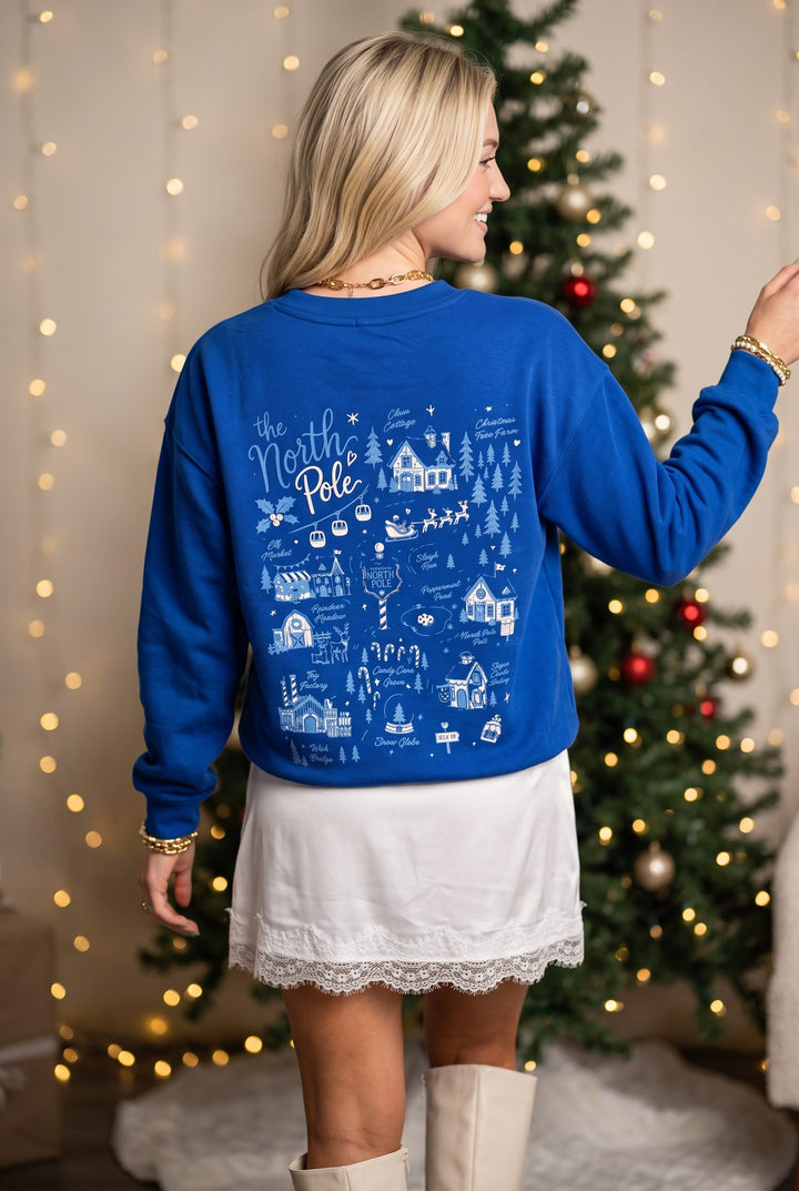 Take Me To The North Pole Royal Sweatshirt