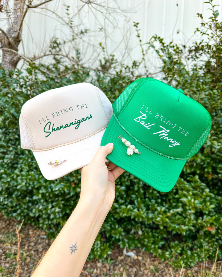 Bring The Shenanigans Cream Trucker