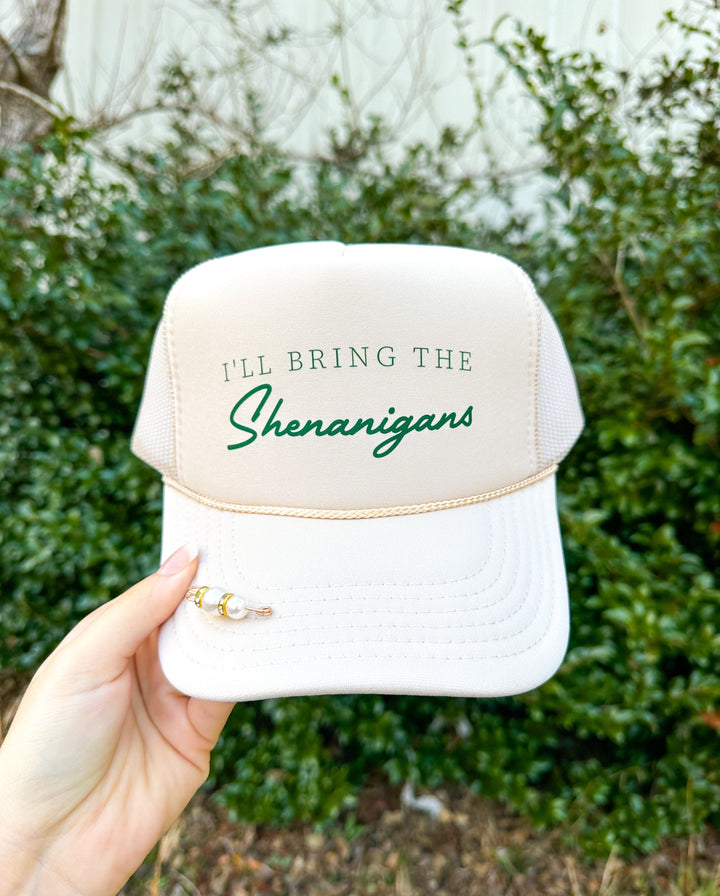 Bring The Shenanigans Cream Trucker