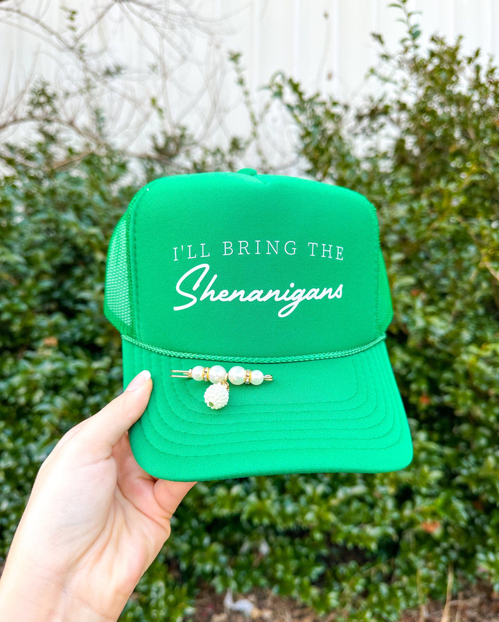 Bring The Shenanigans Kelly Green Trucker