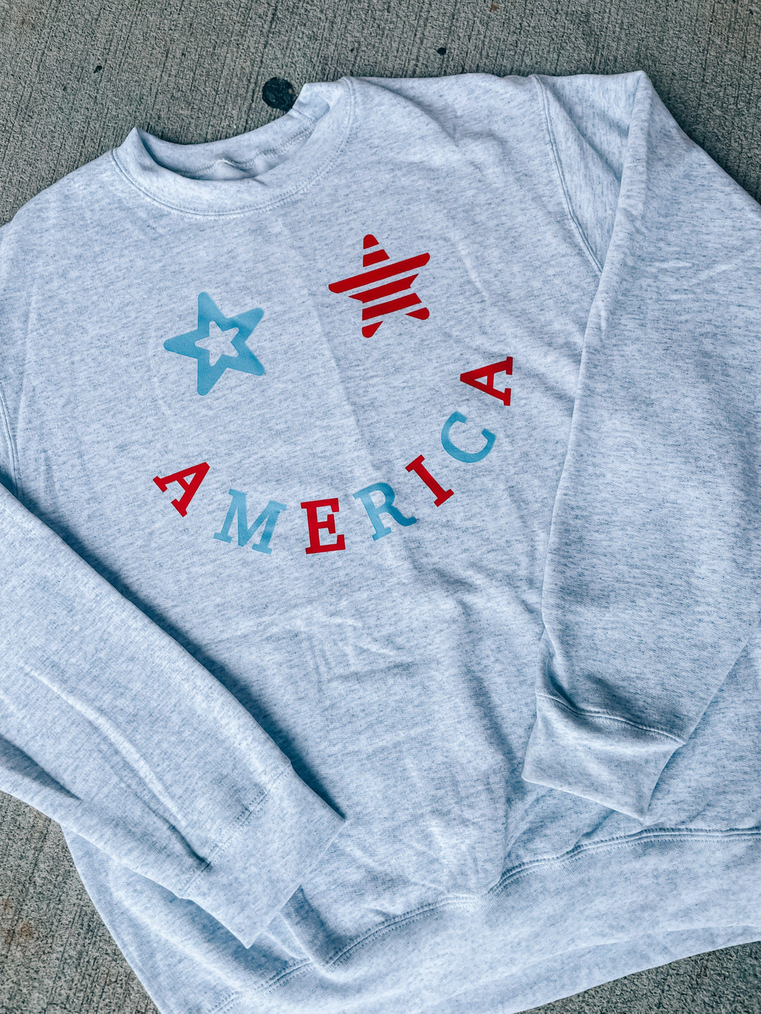 America Smiley Sweatshirt