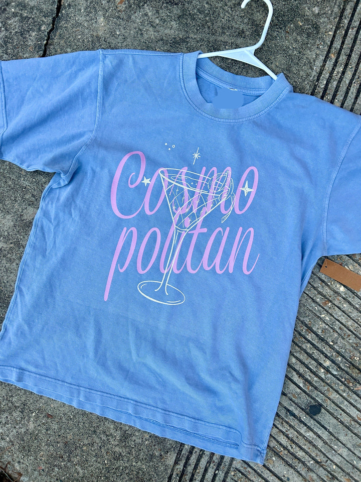 Cosmopolitan Mock Neck Tee