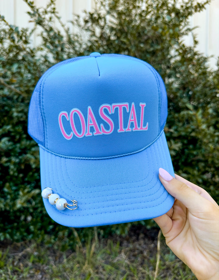Coastal Cloud Blue Trucker