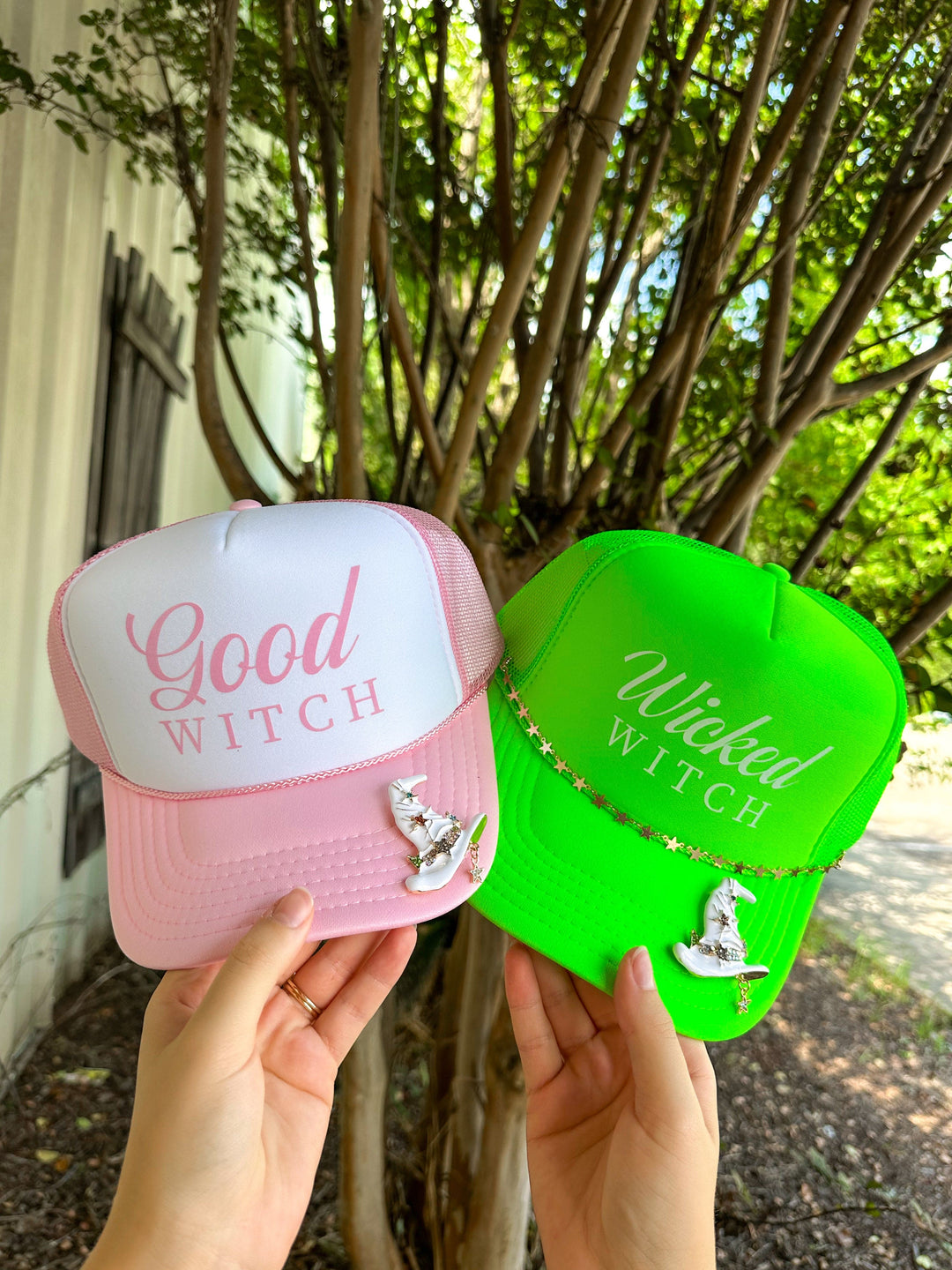 Wicked Witch Neon Green Trucker