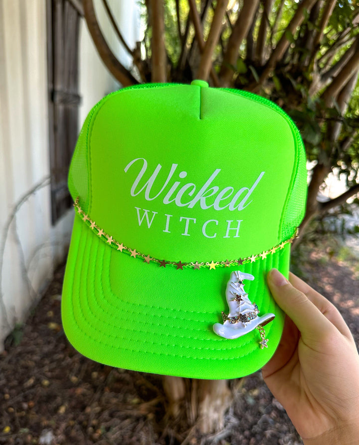 Wicked Witch Neon Green Trucker