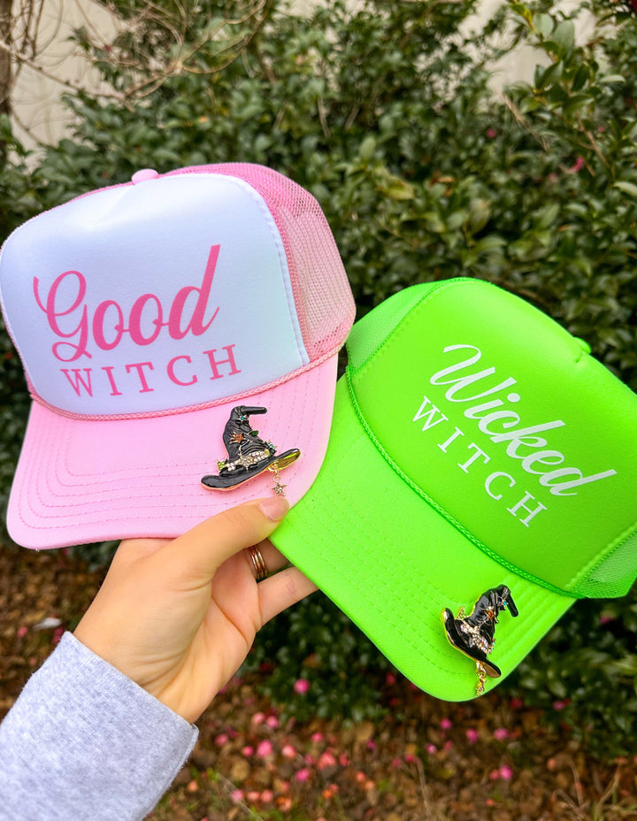 Wicked Witch Neon Green Trucker