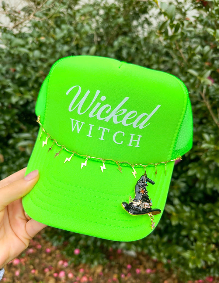 Wicked Witch Neon Green Trucker