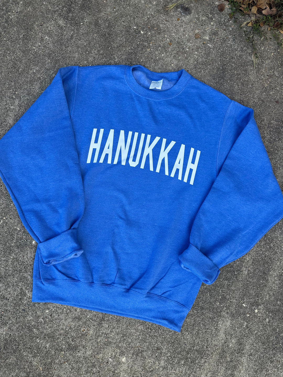 Hanukkah Heather Royal Sweatshirt