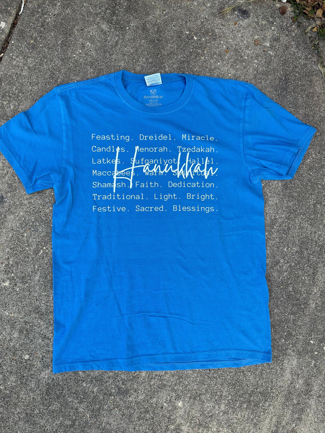 Hanukkah Definition Heather Royal Tee