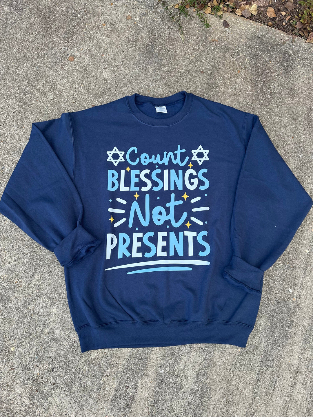 Count Blessings Hanukkah Sweatshirt