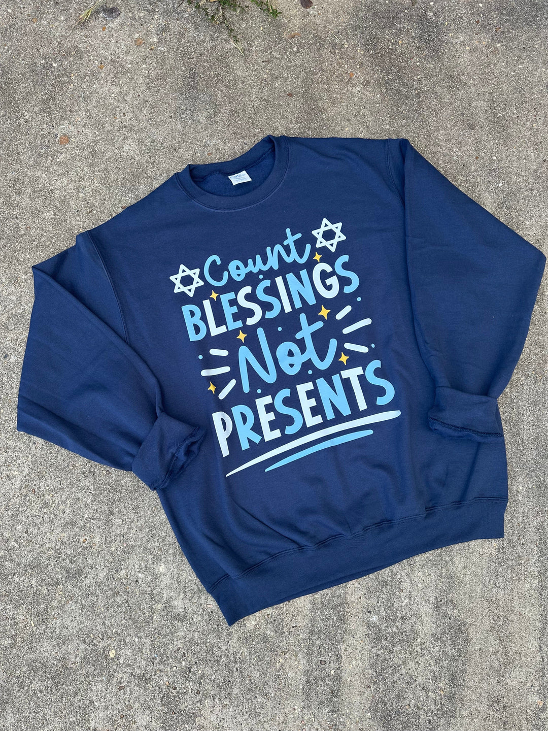 Count Blessings Hanukkah Sweatshirt