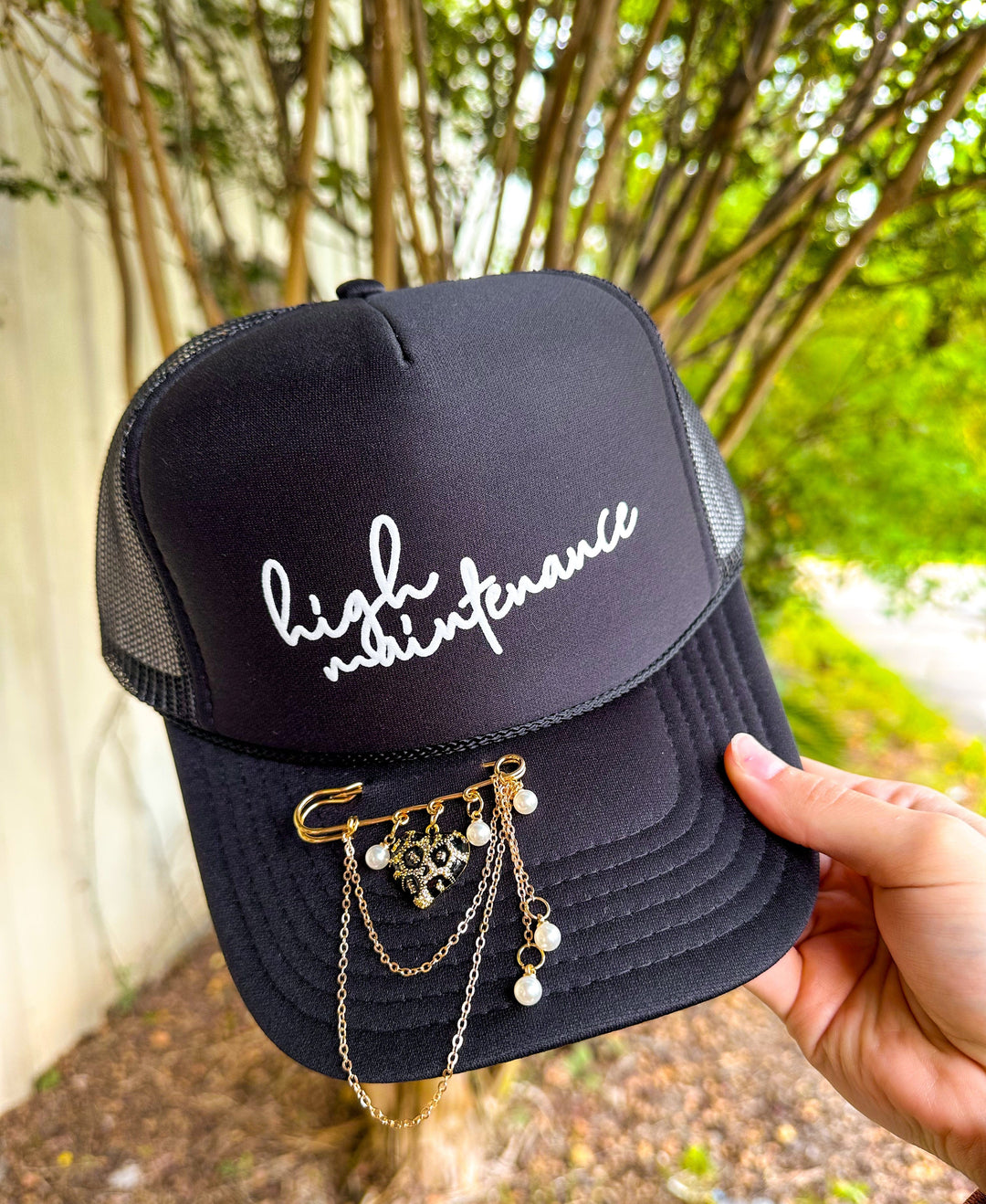 High Maintenance Black Trucker