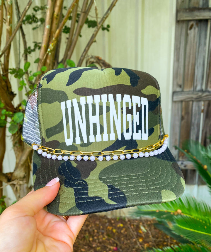 Unhinged Full Camo Trucker Hat