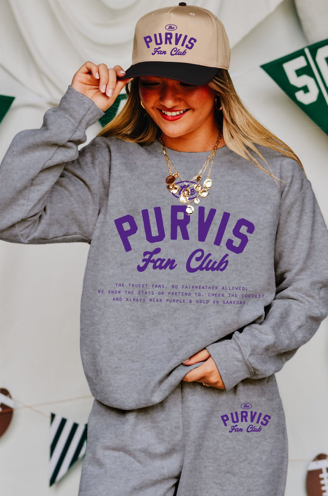 Purvis Fan Club Joggers