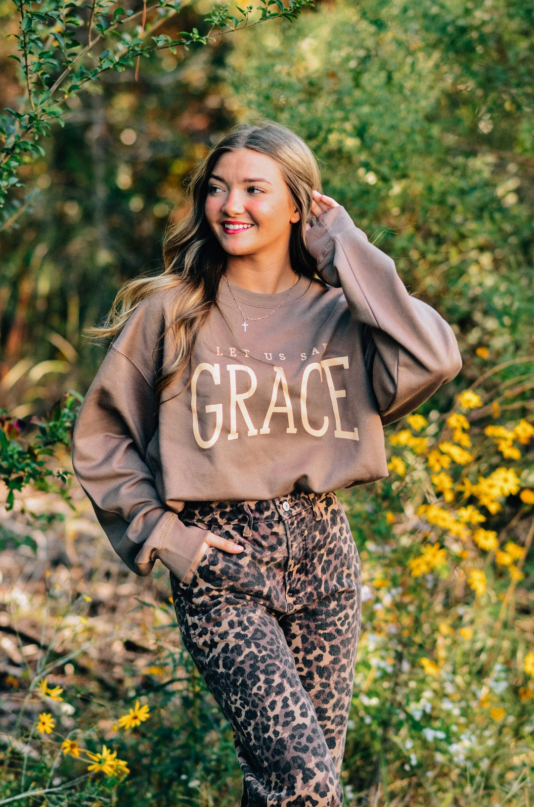 Let Us Say Grace Sweatshirt