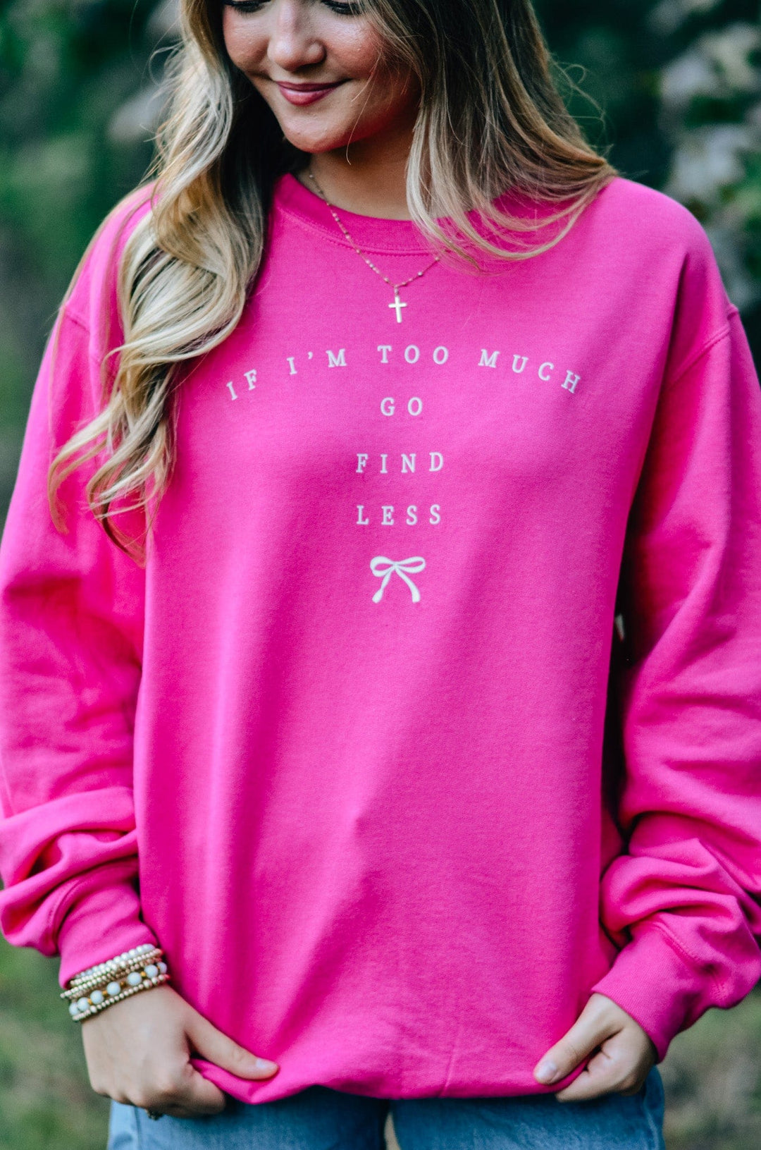 Go Find Less Sweatshirt