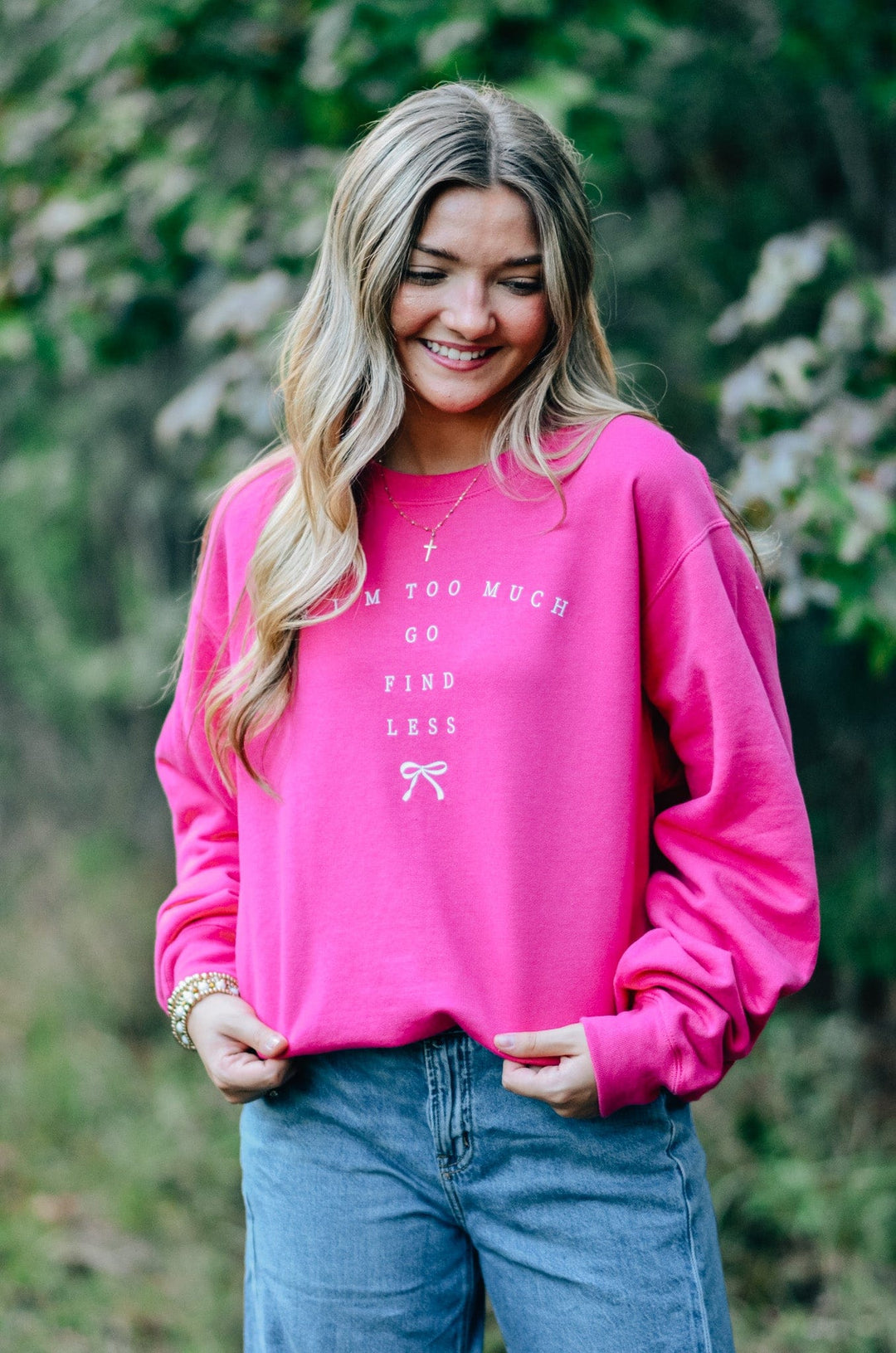 Go Find Less Sweatshirt