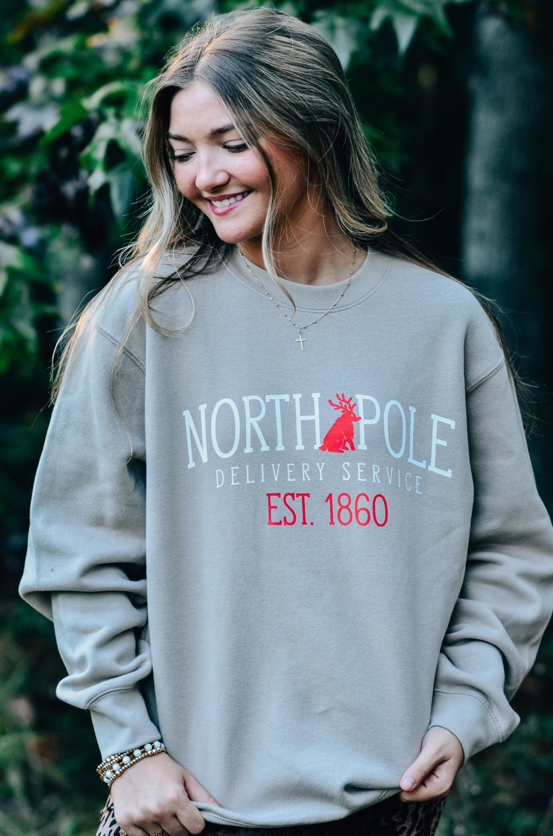 North Pole Delivery Service Sweatshirt
