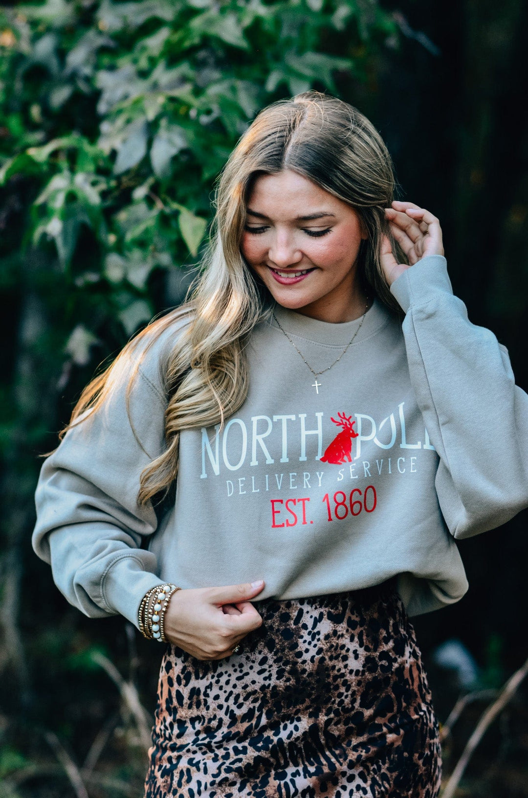 North Pole Delivery Service Sweatshirt