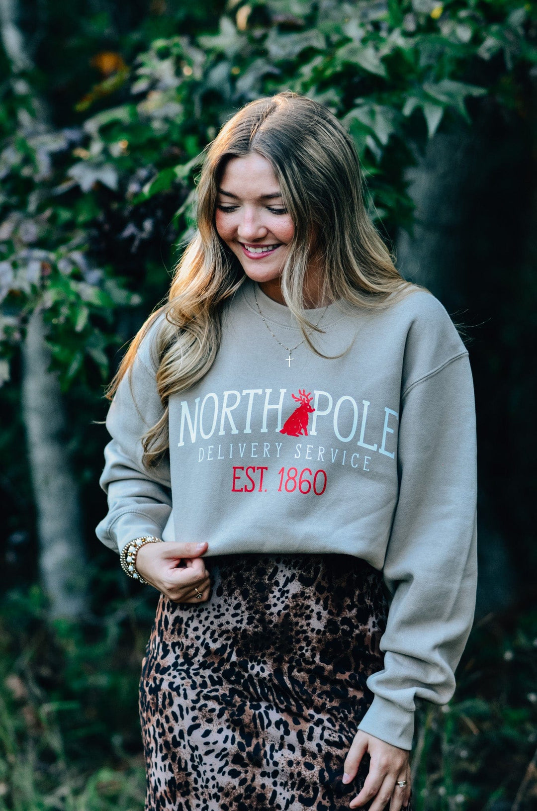 North Pole Delivery Service Sweatshirt
