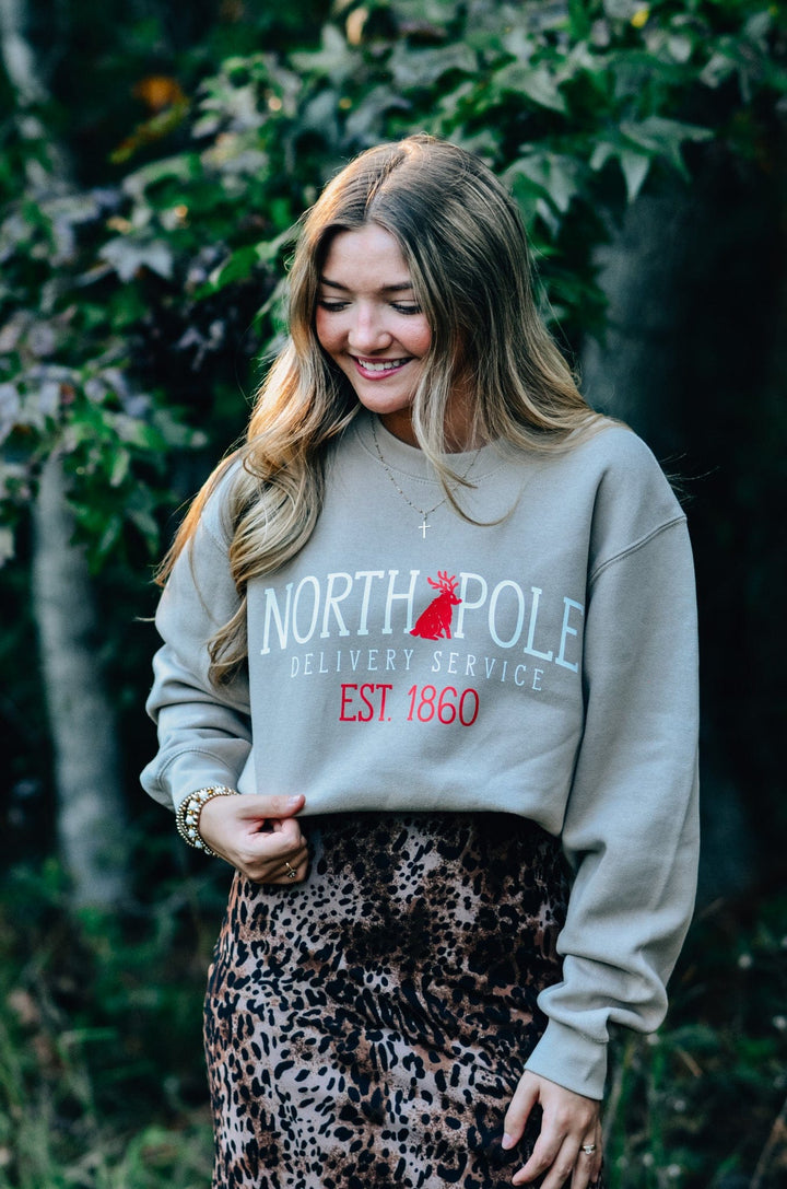 North Pole Delivery Service Sweatshirt