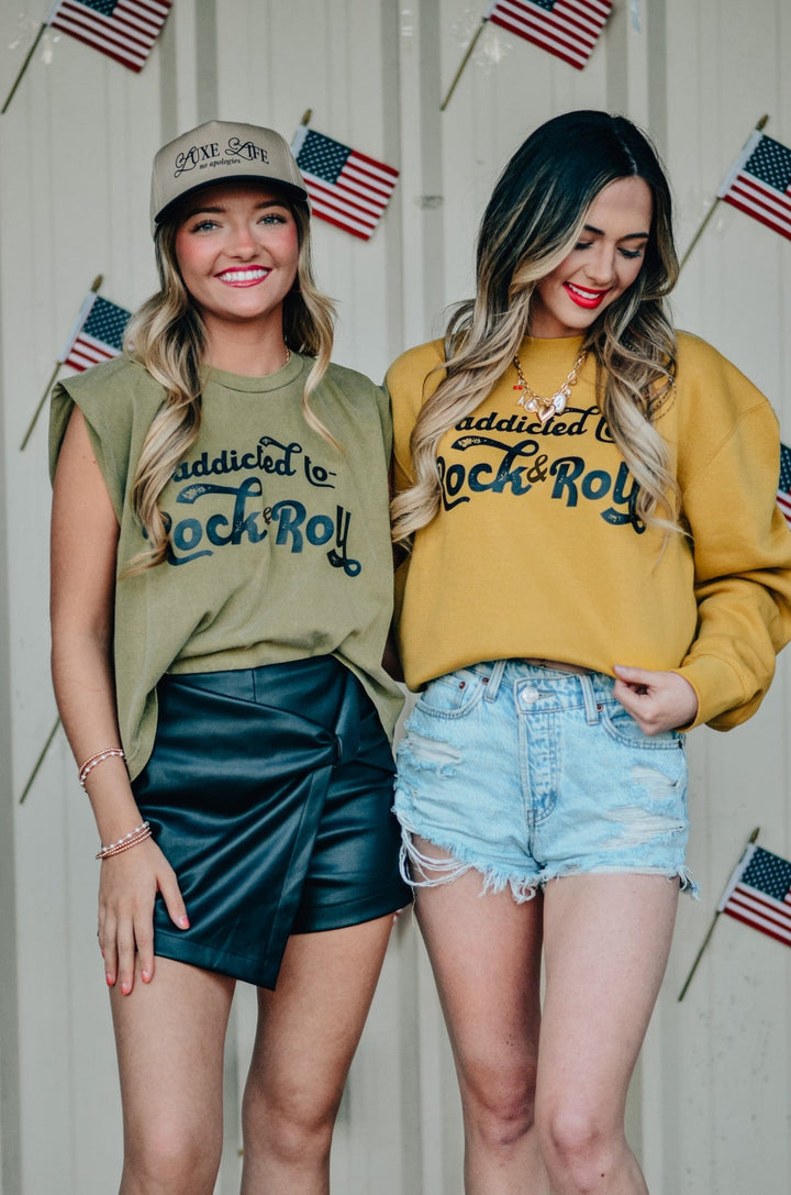 Addicted to Rock & Roll Sweatshirt