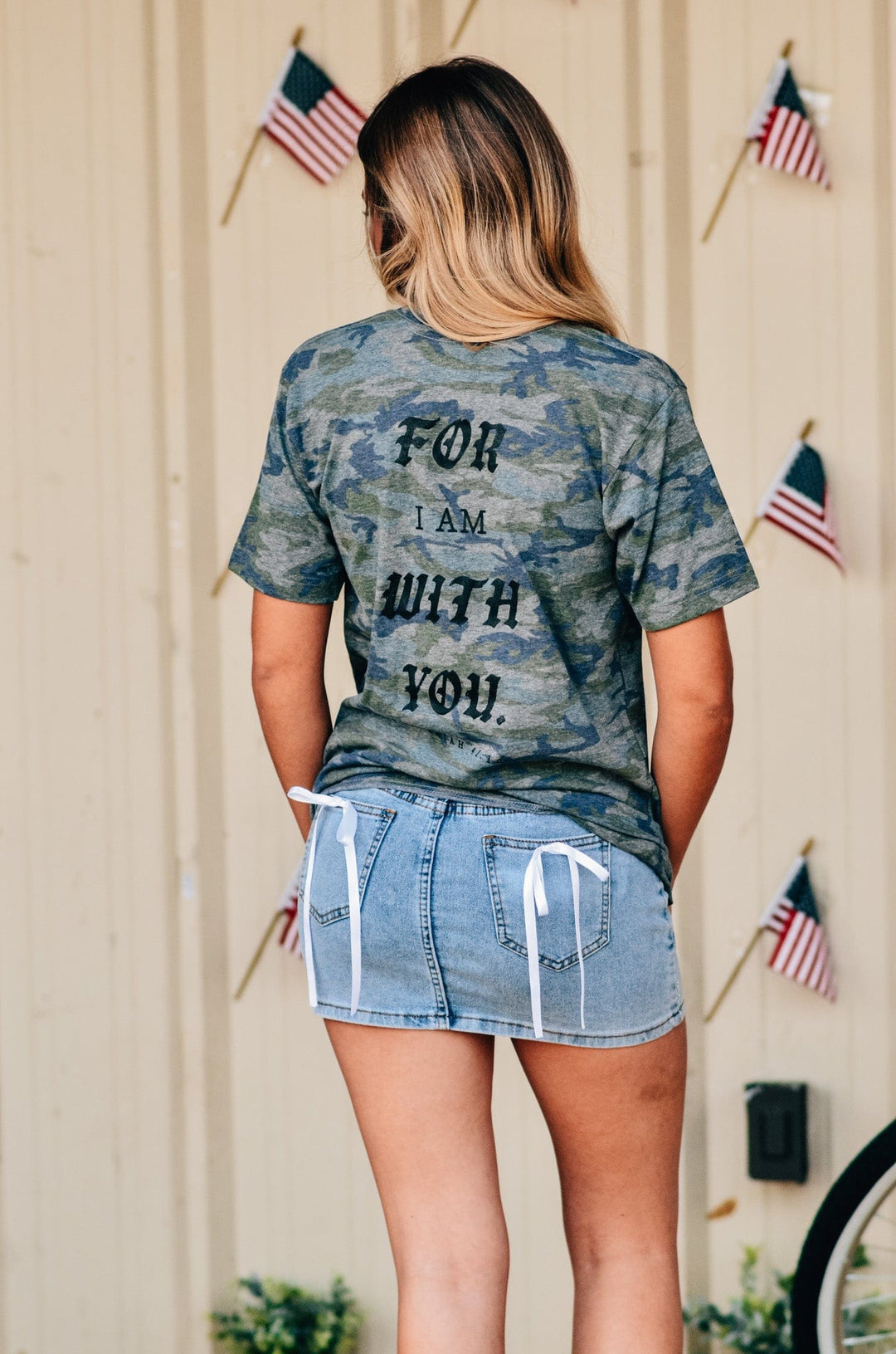 Do Not Be Afraid Camo Tee