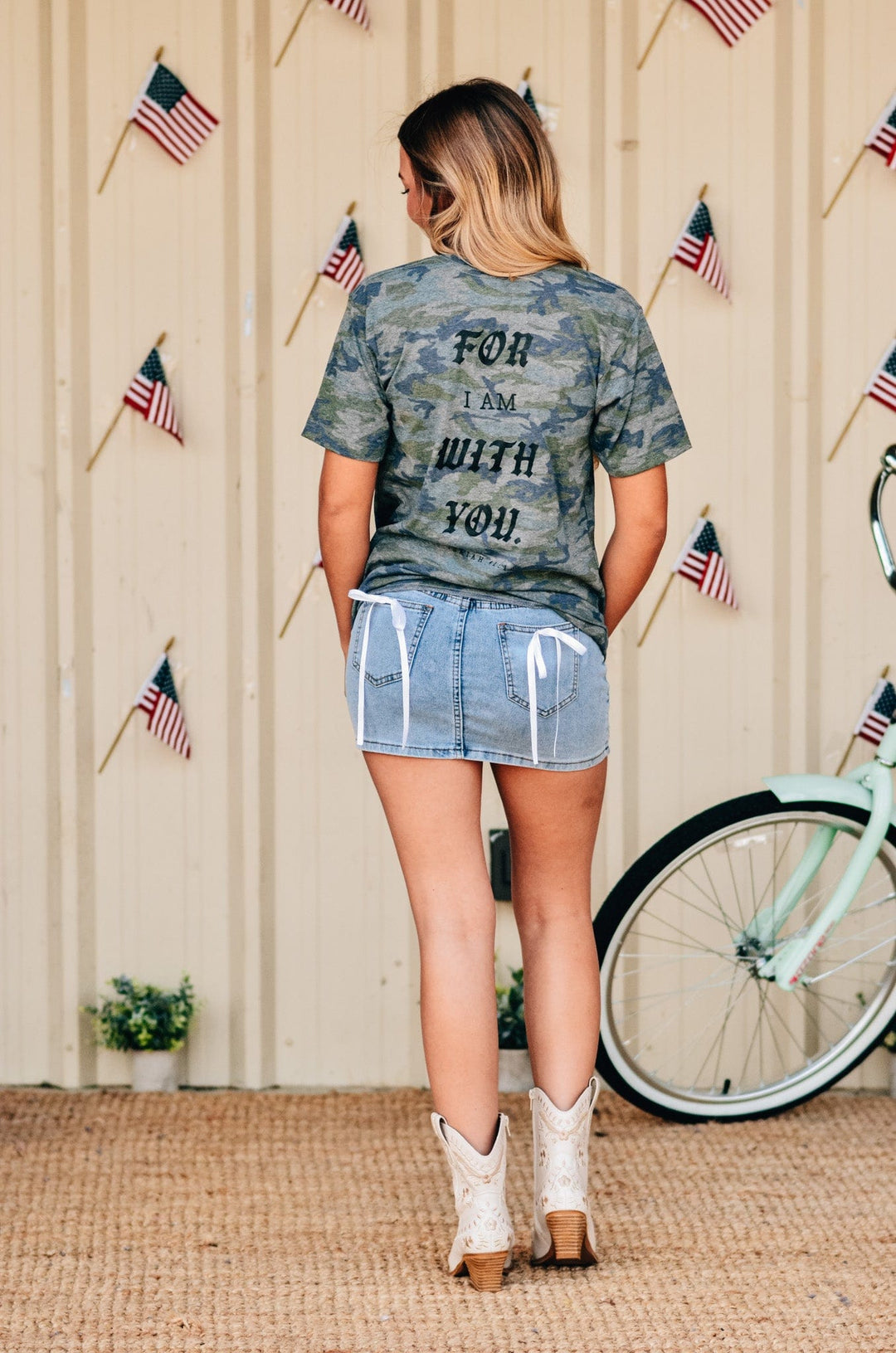 Do Not Be Afraid Camo Tee