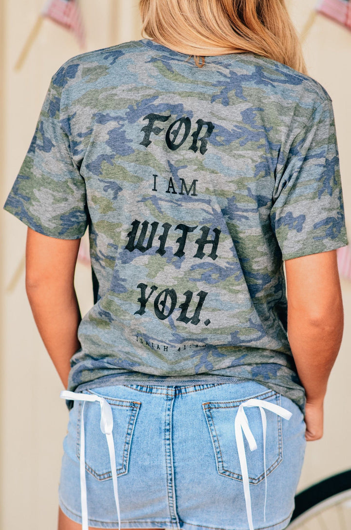 Do Not Be Afraid Camo Tee