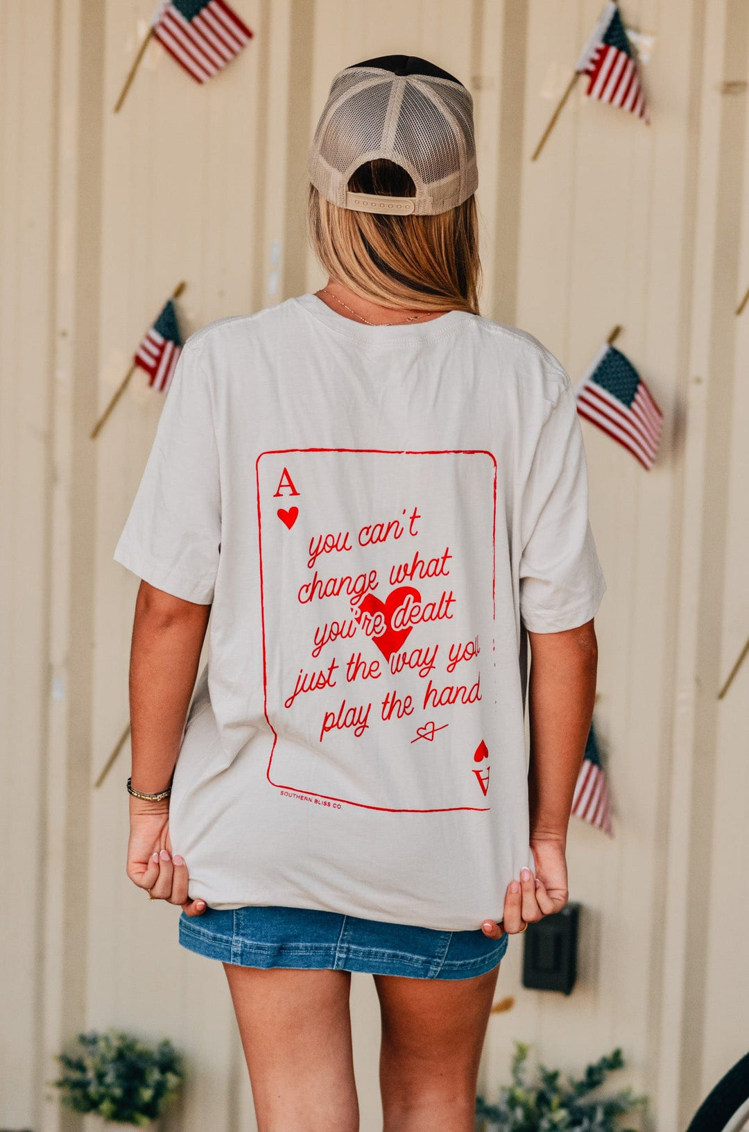 Queen of Hearts Tee