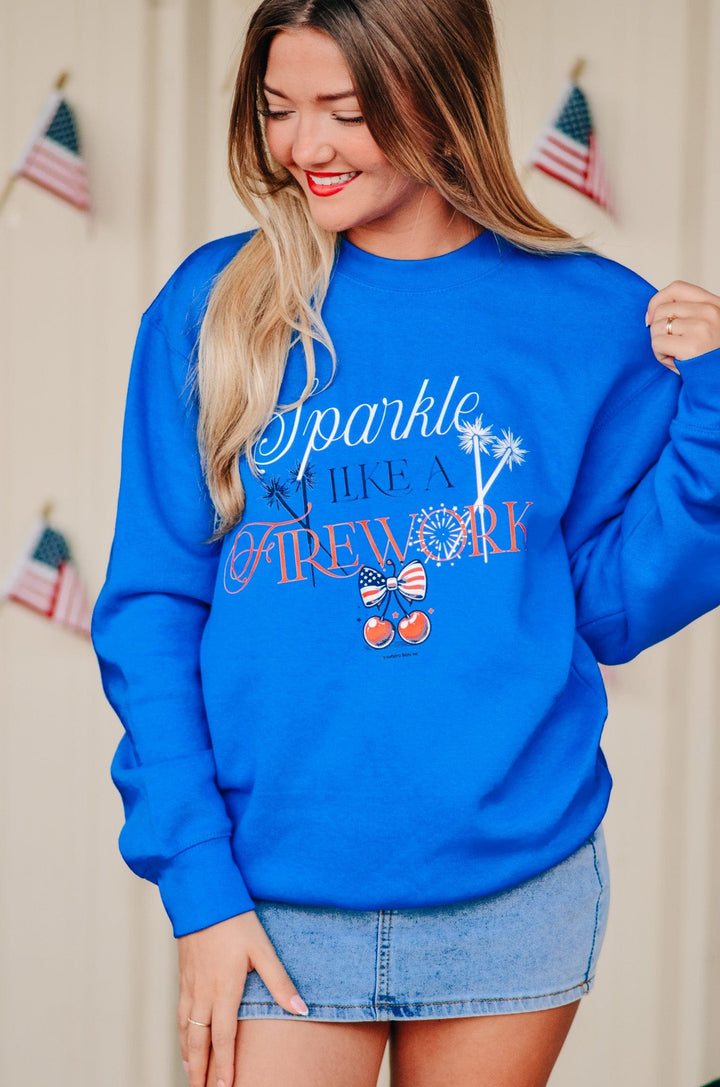 Sparkle Like A Firework Sweatshirt