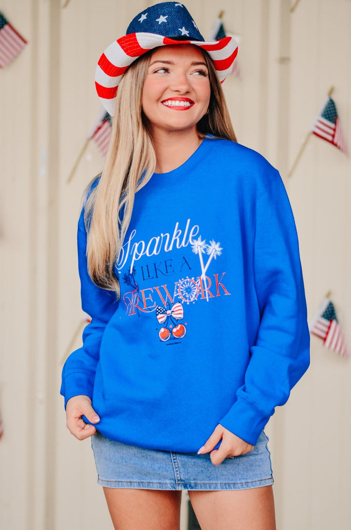 Sparkle Like A Firework Sweatshirt