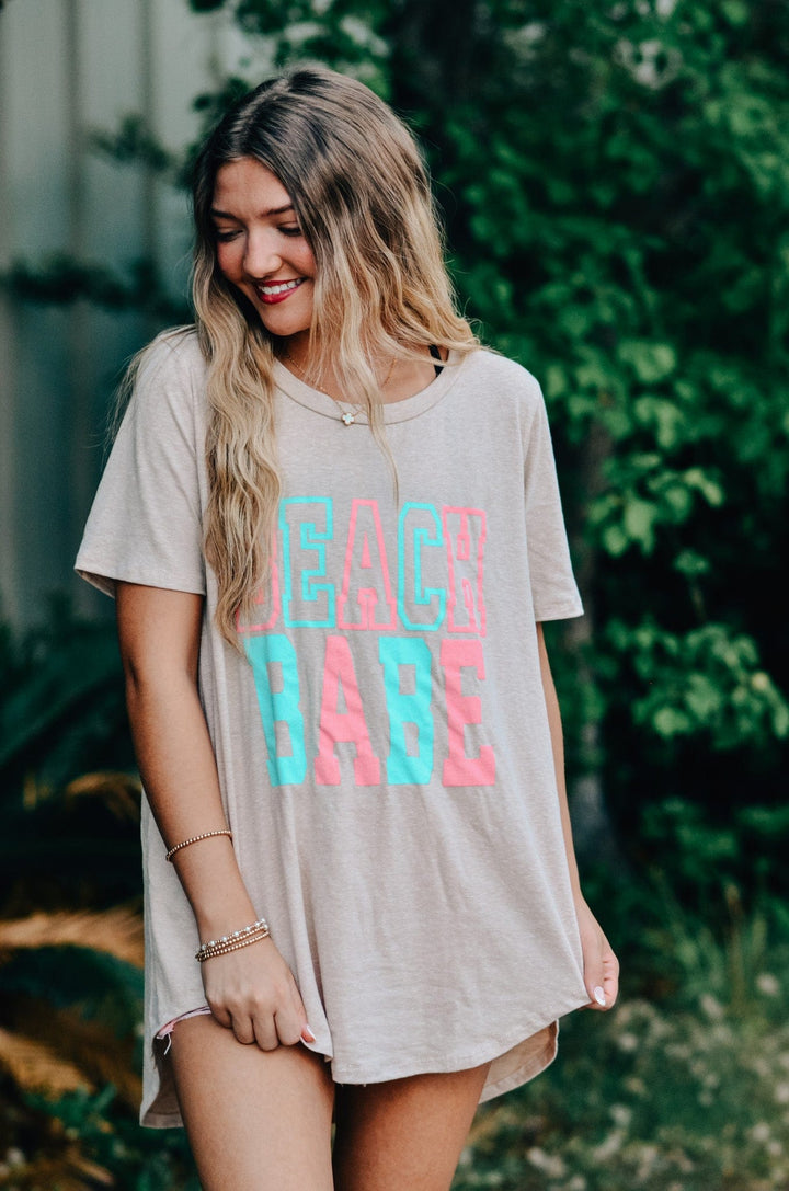 Beach Babe Scoop Tee