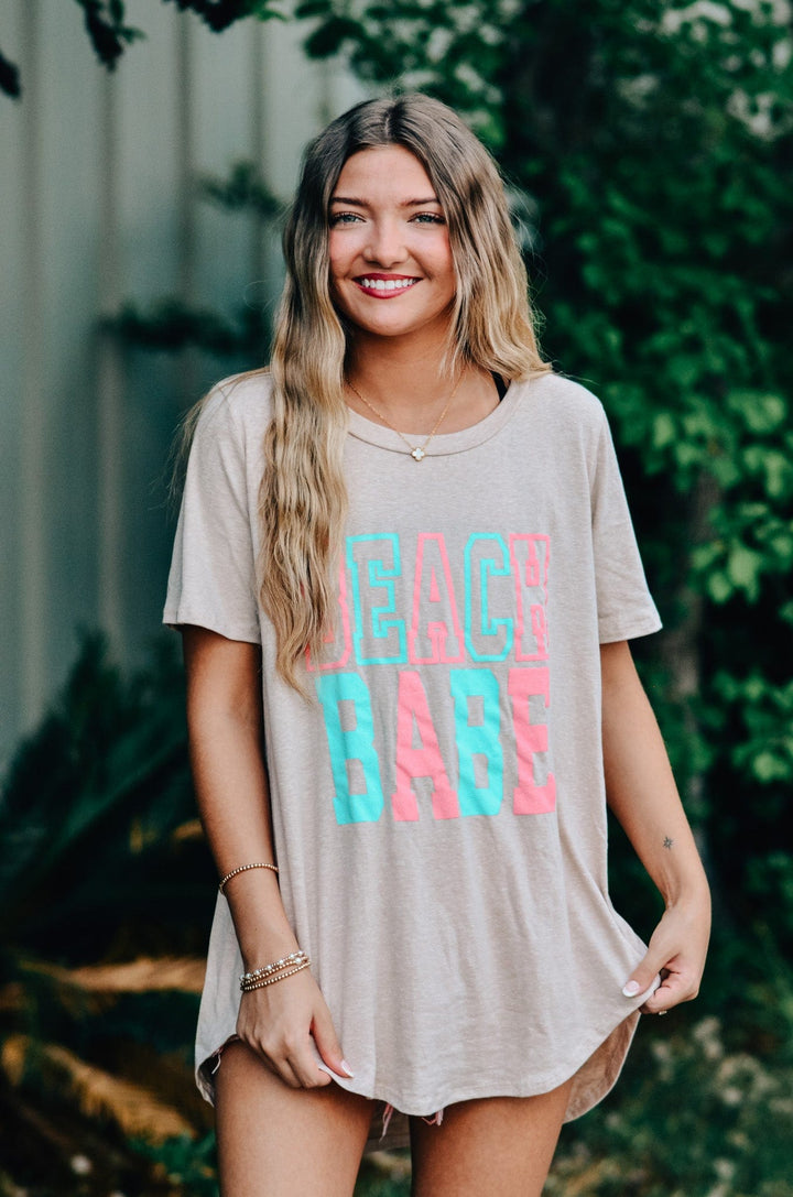 Beach Babe Scoop Tee