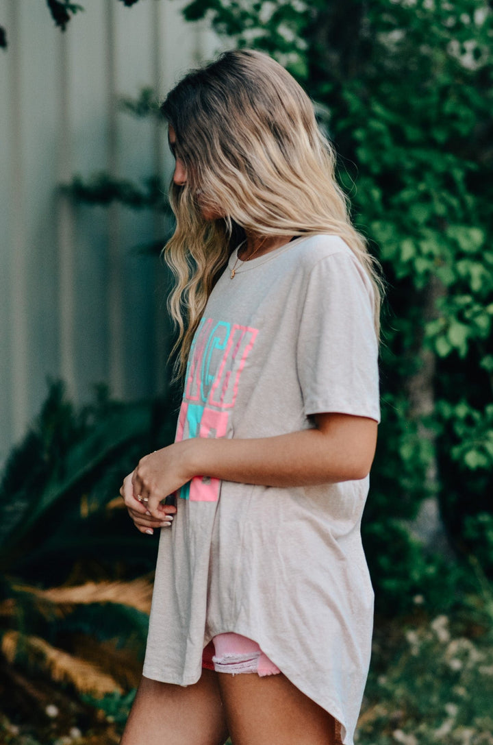 Beach Babe Scoop Tee