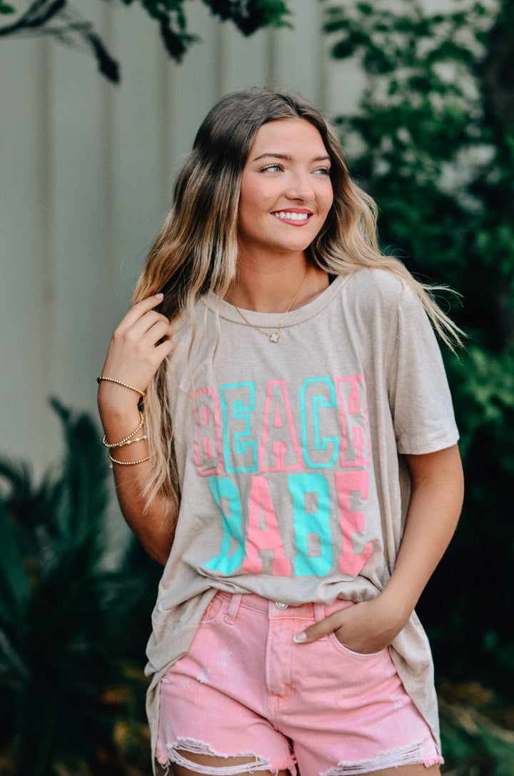 Beach Babe Scoop Tee