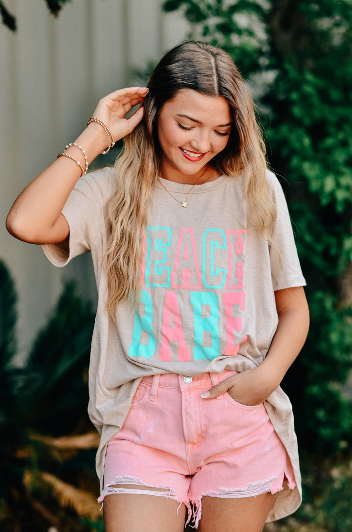 Beach Babe Scoop Tee