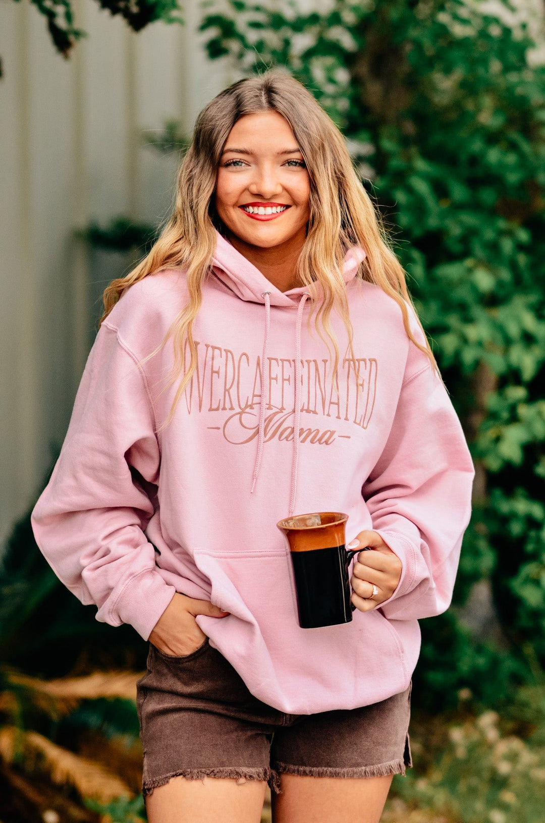 Overcaffeinated Mama Hoodie