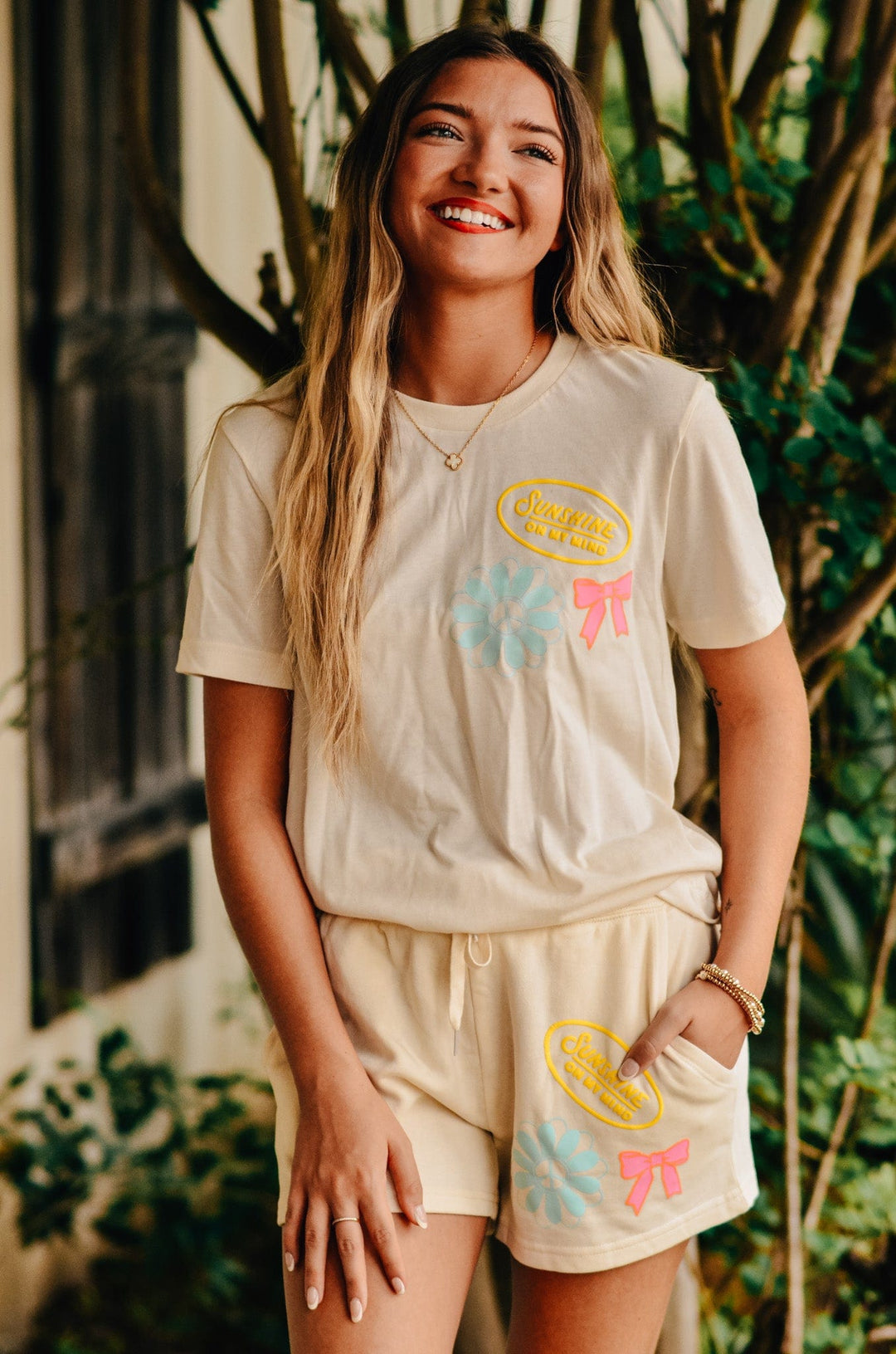 Sunshine Ivory Shorts