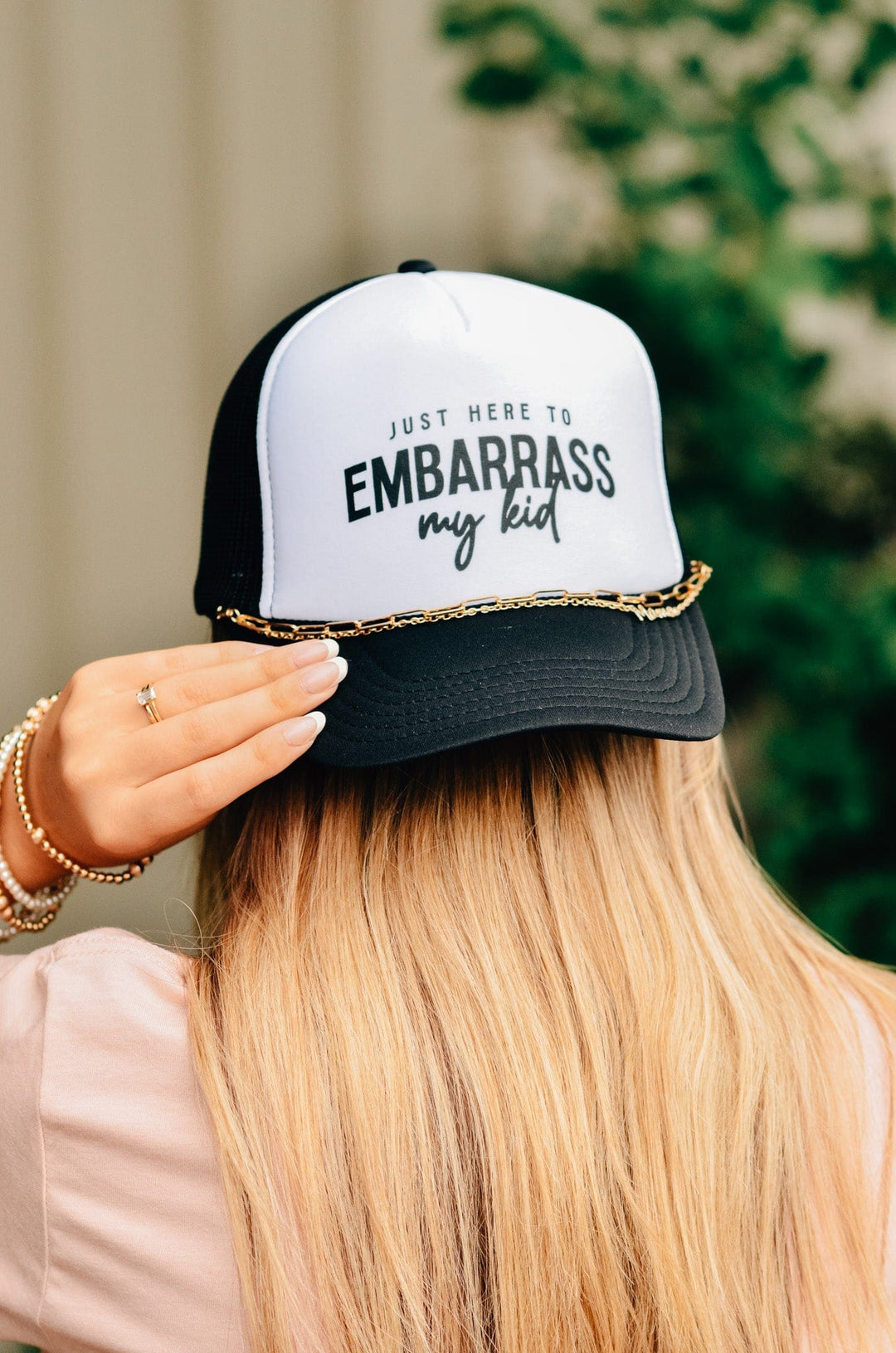 Embarrass My Kid Trucker Hat - WITH CHAIN